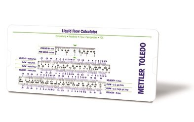 Slide Rule for Water Calculations